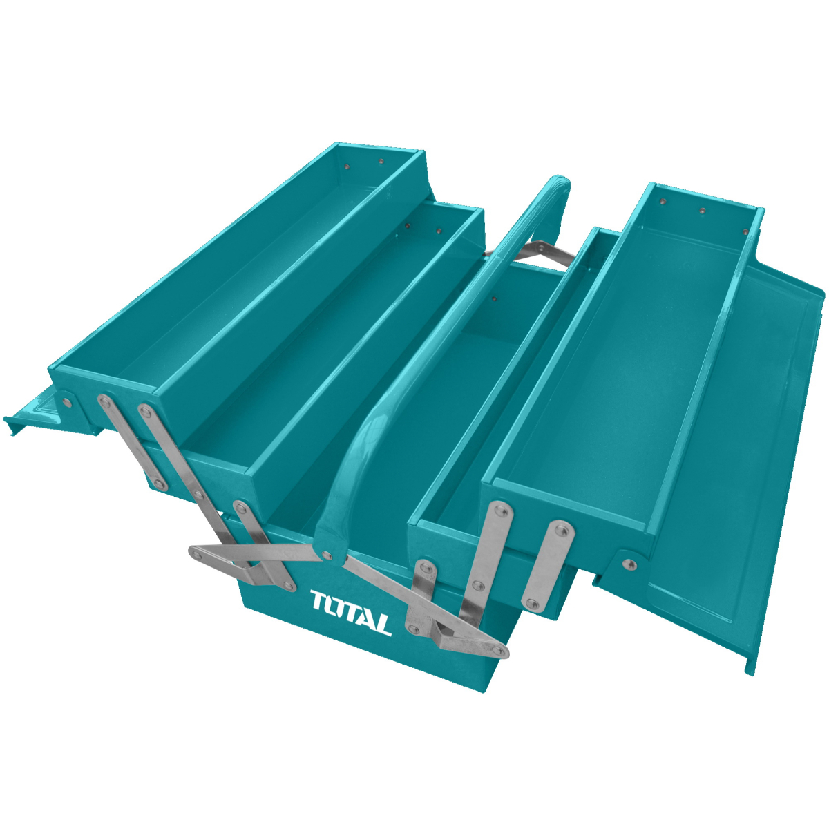 Caja Herramientas Metal Vacía 3 capas TOTAL THT10701 – GCM Parts